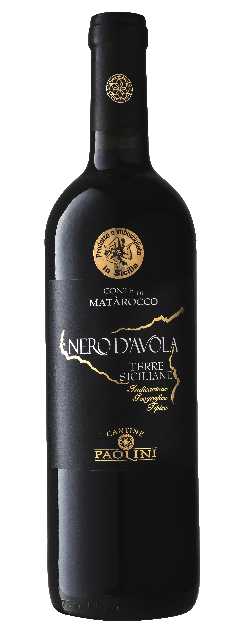 ＜CANTINE PAOLINI＞CONTE DI MATAROCCO Nero d’Avola sicilia D.O.C.